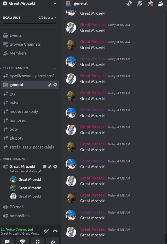 LibkiOOC's tweet image. Great Mrozek!