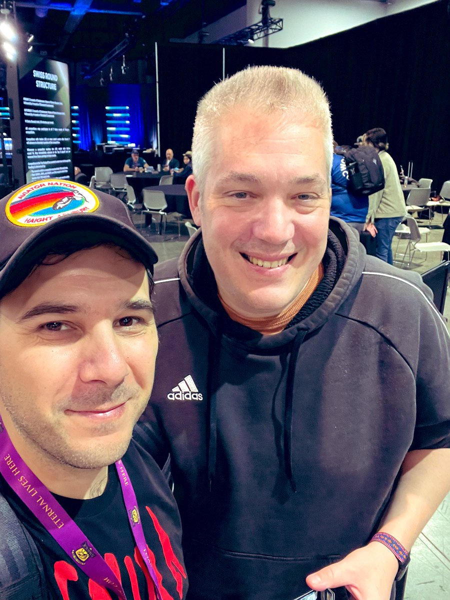 ngoles's tweet photo. Cool souvenirs from the weekend! Thanks for the chat @kaibudde , you rock 🔥🏆 https://t.co/XyU9wCBxfh
