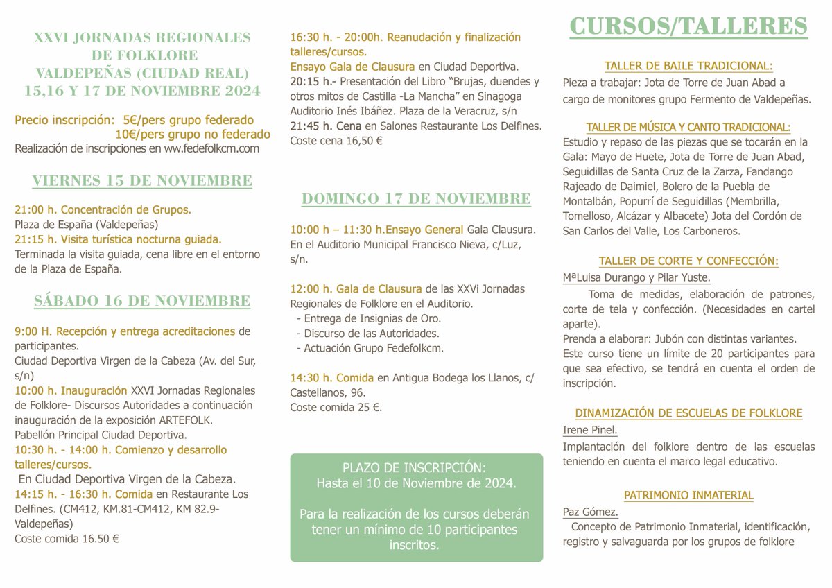Federac CLM Folklore tweet media