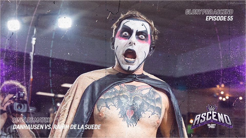 ⬇️NOW STREAMING⬇️

ASCEND Ep. 55

Danhausen vs. Suede

United Glory Tag Team Championship
PME vs. New Guys vs. The Premier

Moses vs. Lil Evil