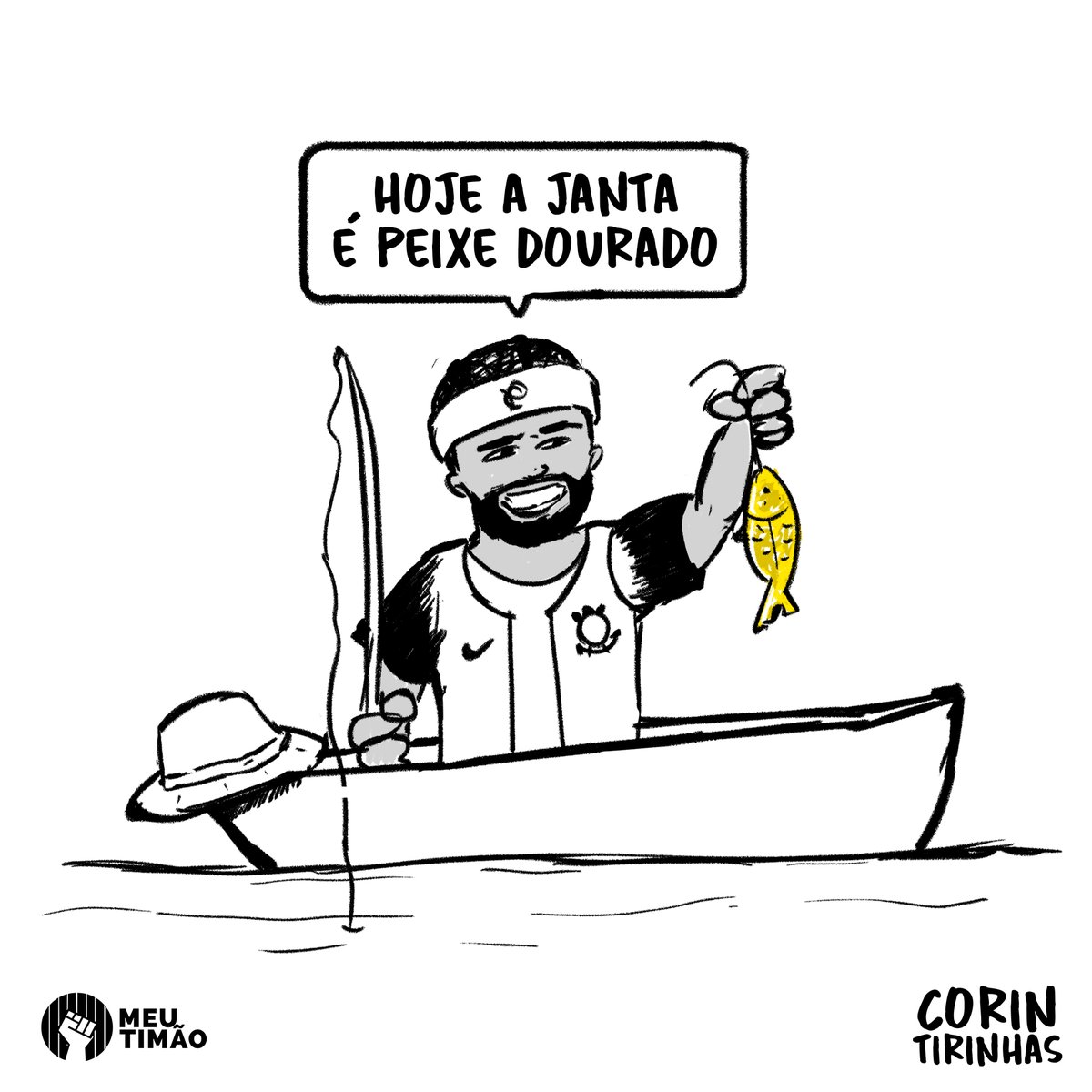 MeuTimao's tweet photo. Servidos, Fiel? 😅

🖌️ @corintirinhas https://t.co/iOFqiKXqNk