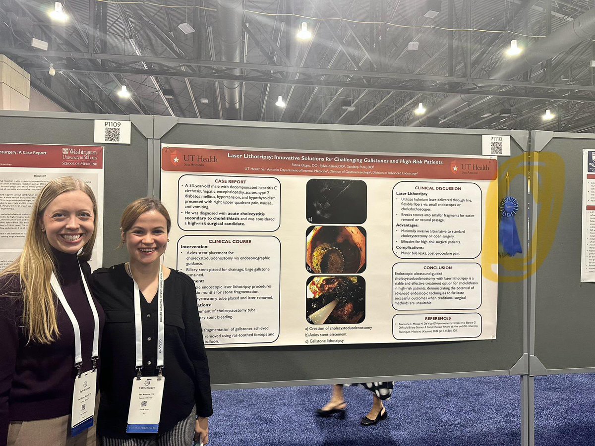 #ACG2024 <a href="/AmCollegeGastro/">ACG</a> <a href="/UTHealthGastro/">UT Health Gastroenterology</a> presenting their work and community building!