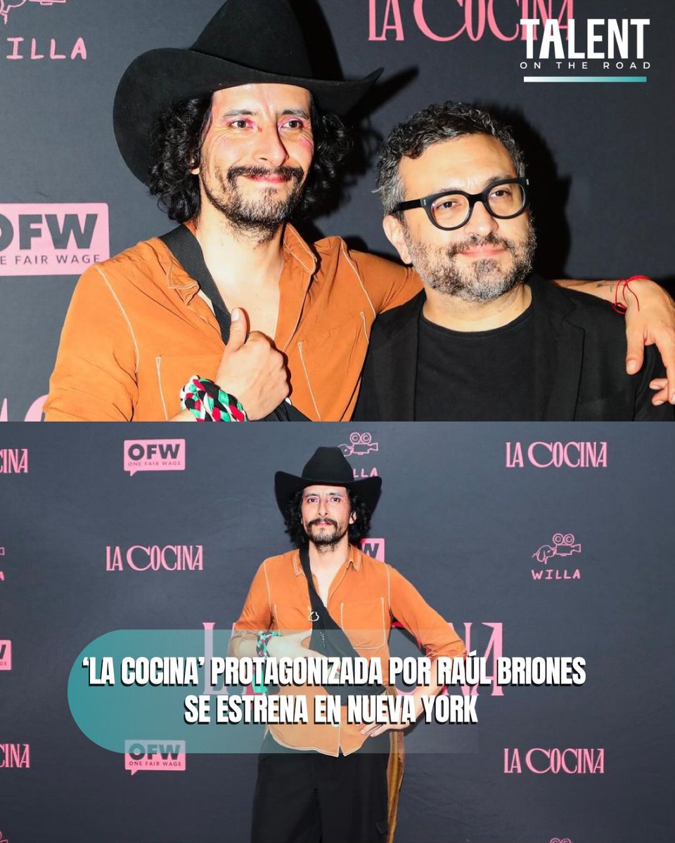 Desde Nueva York, así fue el estreno de 'La cocina' de Alonso Ruizpalacios, protagonizada por Raúl Briones (<a href="/RaulBrionesC/">Briones</a>). 🦞🎬🗽

@FilmadoraMx 
#TalentoTOR