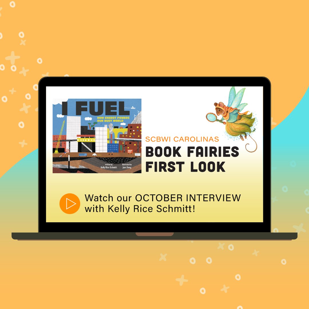 SCBWI Carolinas (@scbwicarolinas) on Twitter photo 🧚♂️ 📖 🧚 Watch our Book Fairies First Look October Interview with Kelly Rice Schmitt! (<a href="/krschmittwrites/">Kelly Rice Schmitt</a>)
youtube.com/watch?v=zYoVa8… 🧚♂️ 📖 🧚 Watch our Book Fairies First Look October Interview with Kelly Rice Schmitt! (<a href="/krschmittwrites/">Kelly Rice Schmitt</a>)
youtube.com/watch?v=zYoVa8…