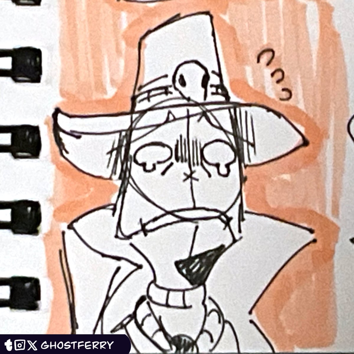 ghostferry_'s tweet photo. Here’s a sketchbook page of Jericho #legendsofavantris #dnd #jerichosticks https://t.co/UTOKjsvt0F