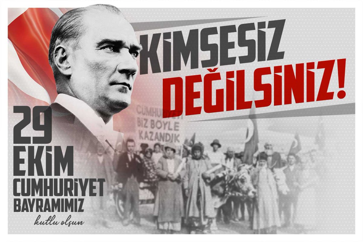 Cumhuriyetimizin 101'nci Yılı Kutlu Olsun. Nice Yarınlara, Umutla, Sevgiyle.
#29ekimcumhuriyetbayramı #29ekim #cumhuri̇yet
