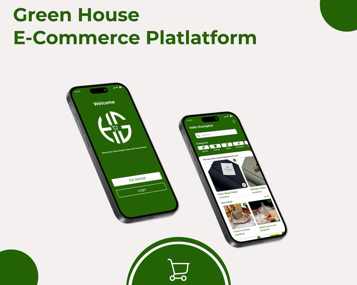 Green House E-commerce platform Design by Mustapha Hussein dribbble.com/shots/25104957…