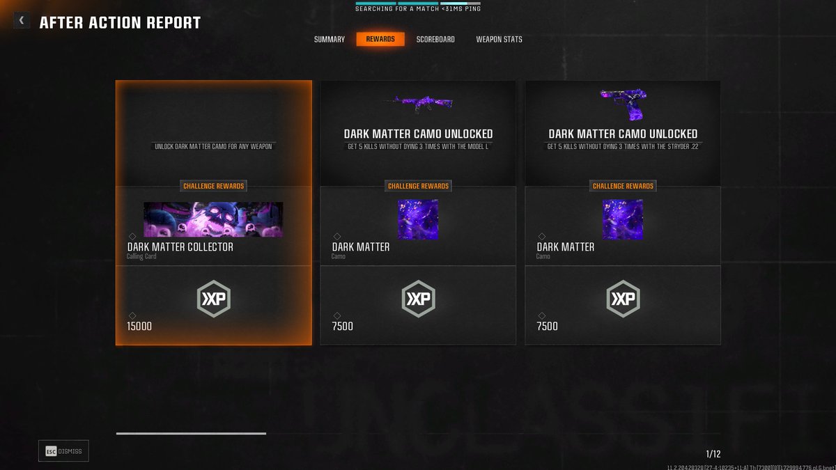 ohhhh ya IM FREEE ONCE AGAIN DARK MATTER  UNLOCKED✅