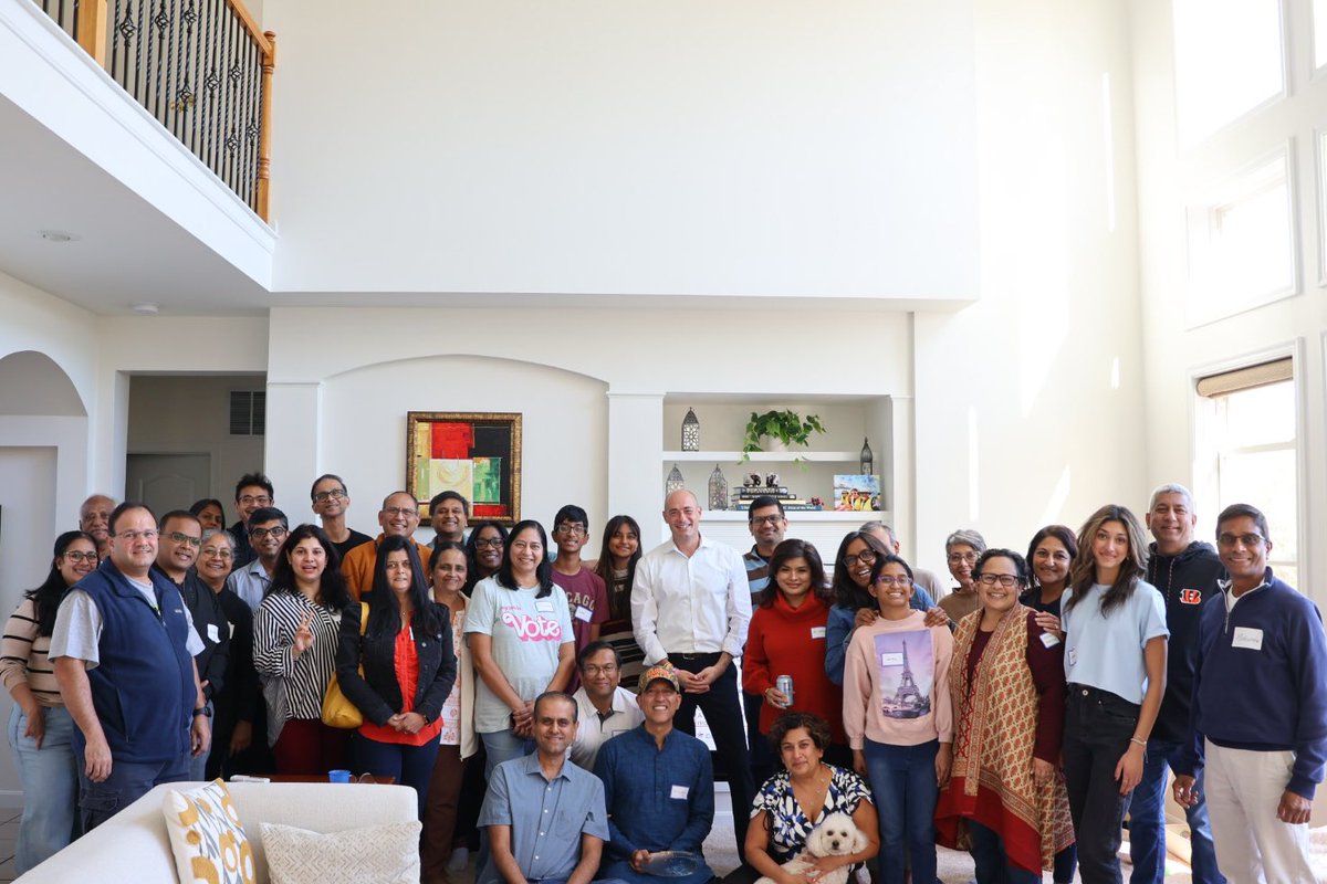 Always great to be in Mason, with a group of dedicated volunteers and enthusiastic voters.