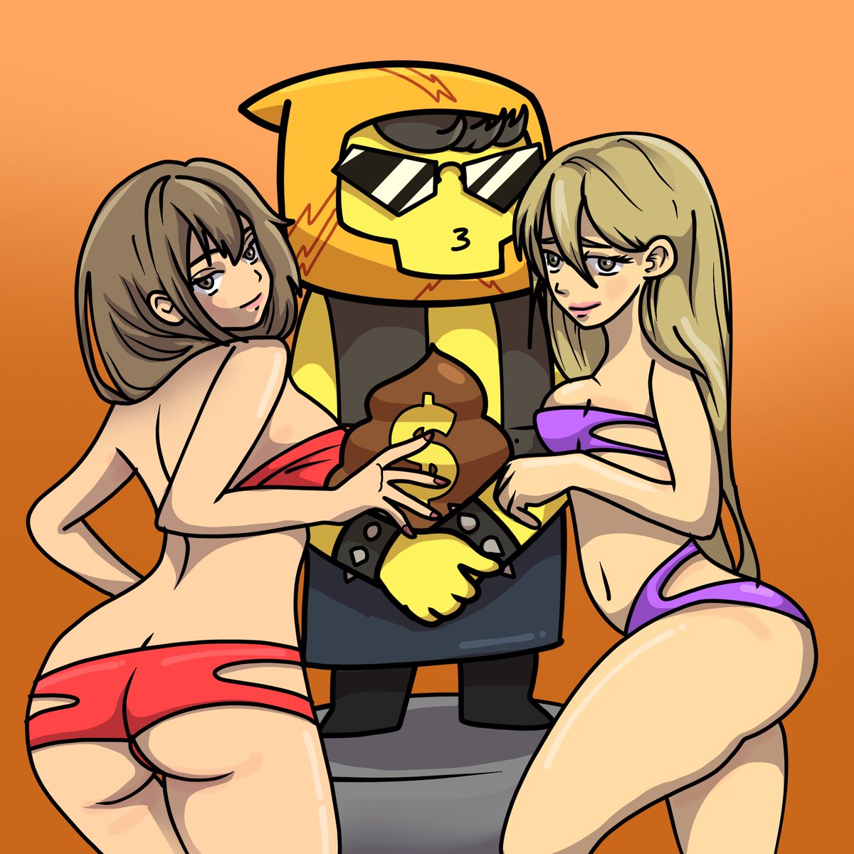 i like big butts and i cannot lie. the bigger the butt the better the shitcoin