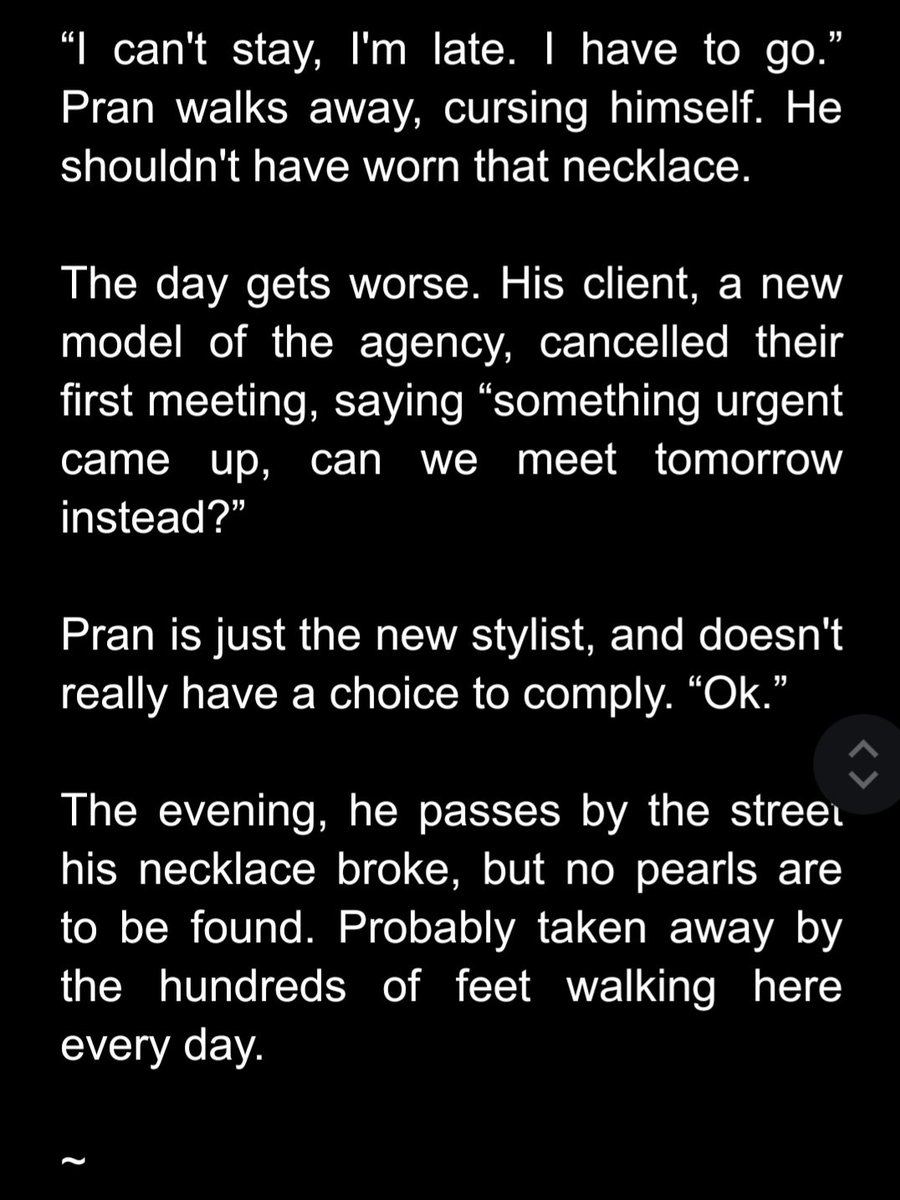 kiralovestay's tweet photo. Day 28: Pearls

Alternative universe, first meet

AO3 link: https://t.co/WmWUKWcZjB

1/7 to 4/7

#BBSCreatober https://t.co/rw8IY7F8ME