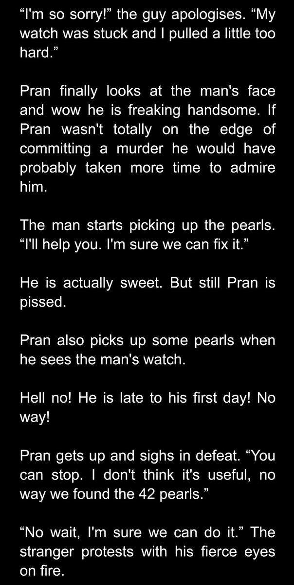 kiralovestay's tweet photo. Day 28: Pearls

Alternative universe, first meet

AO3 link: https://t.co/WmWUKWcZjB

1/7 to 4/7

#BBSCreatober https://t.co/rw8IY7F8ME