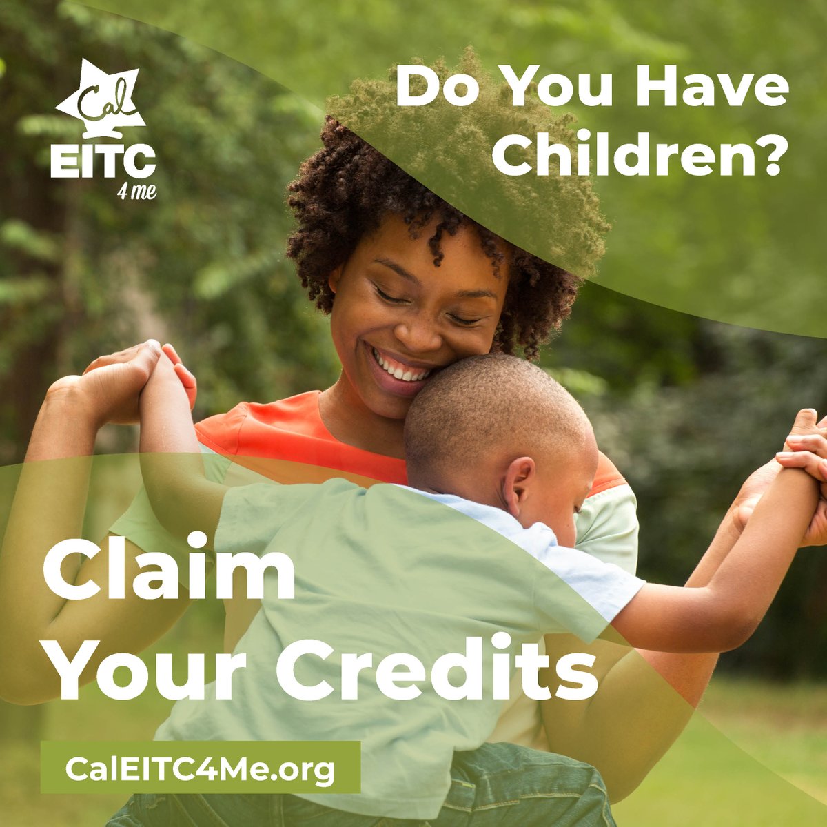Did you know that with an ITIN, you may be able to claim the Young Child Tax Credit and California Earned Income Tax Credit? Learn more about applying for the credits at caleitc.org