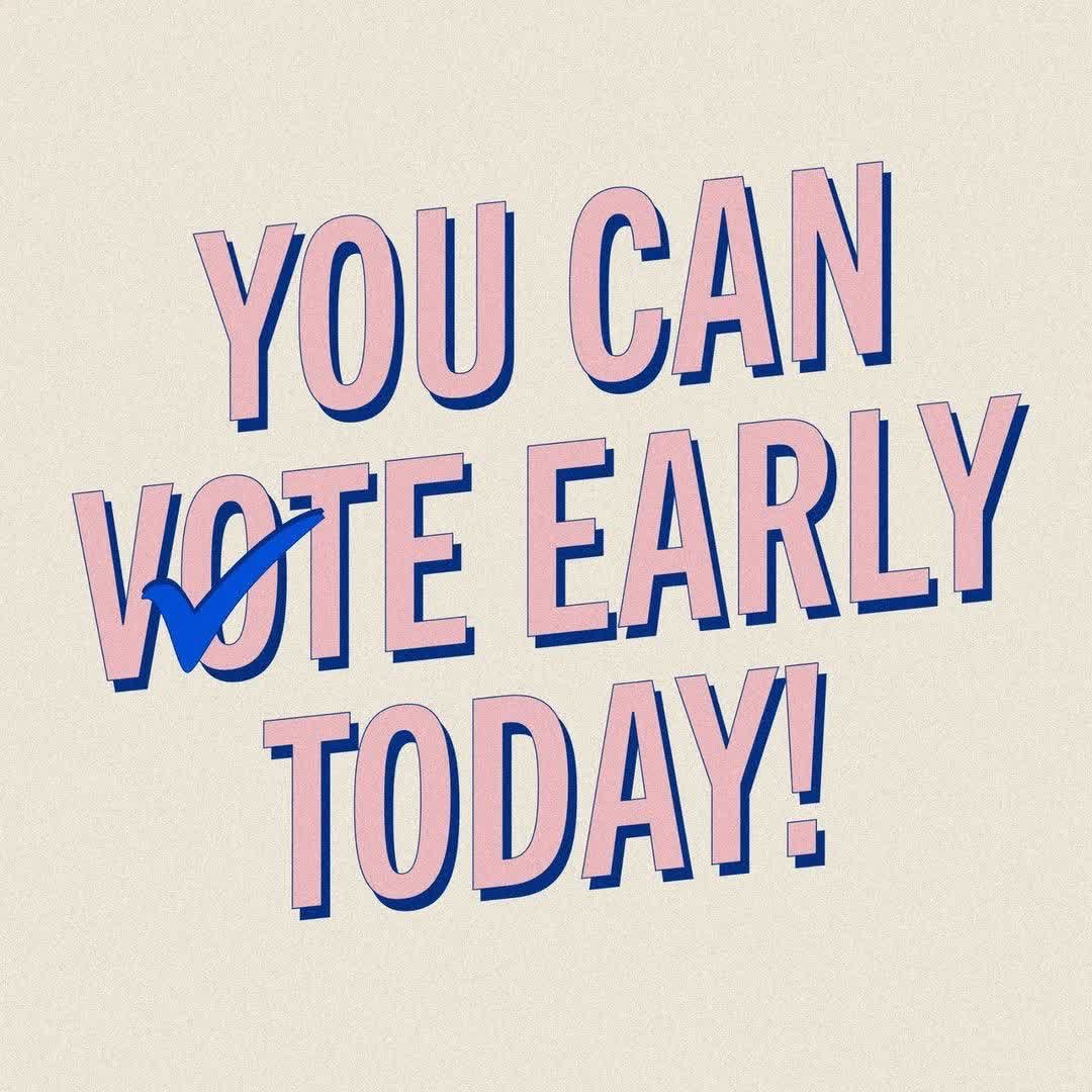 eileenvan55's tweet photo. Vote early
Avoid the crowds and MAGA mobs
#DemsUnited #wtpBLUE #YesWeKam https://t.co/vmiCqxUzEh