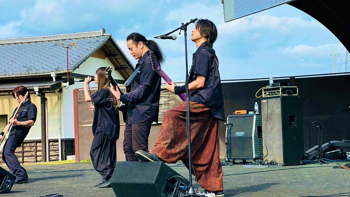re_crossout's tweet photo. 里美案山子音楽祭ありがとうございました！
全部が新鮮で楽しかったです♪
次回はつくばでOZ FEST2024！！
チケット予約もまだ受け付け中です！ https://t.co/QW37ePWVDY