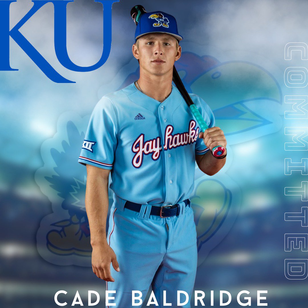 Cade (@cadebaldridge93) on Twitter photo Blessed to announce my commitment to Kansas University!! Extremely thankful for all of the people that helped me get to this point in my career!! <a href="/Dar_Burroughs16/">Darren Burroughs</a> <a href="/BrockBuckingham/">Brock Buckingham</a> <a href="/thancock15/">Tyler Hancock</a> <a href="/JonCoyne33/">Jon Coyne</a> Blessed to announce my commitment to Kansas University!! Extremely thankful for all of the people that helped me get to this point in my career!! <a href="/Dar_Burroughs16/">Darren Burroughs</a> <a href="/BrockBuckingham/">Brock Buckingham</a> <a href="/thancock15/">Tyler Hancock</a> <a href="/JonCoyne33/">Jon Coyne</a>