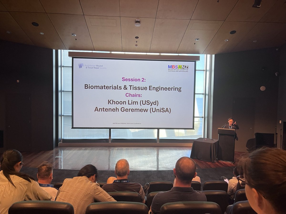 Day 2 of the <a href="/_AWTRS/">AWTRS</a> and @MatrixBioANZ conference. More fantastic talks throughout the day!