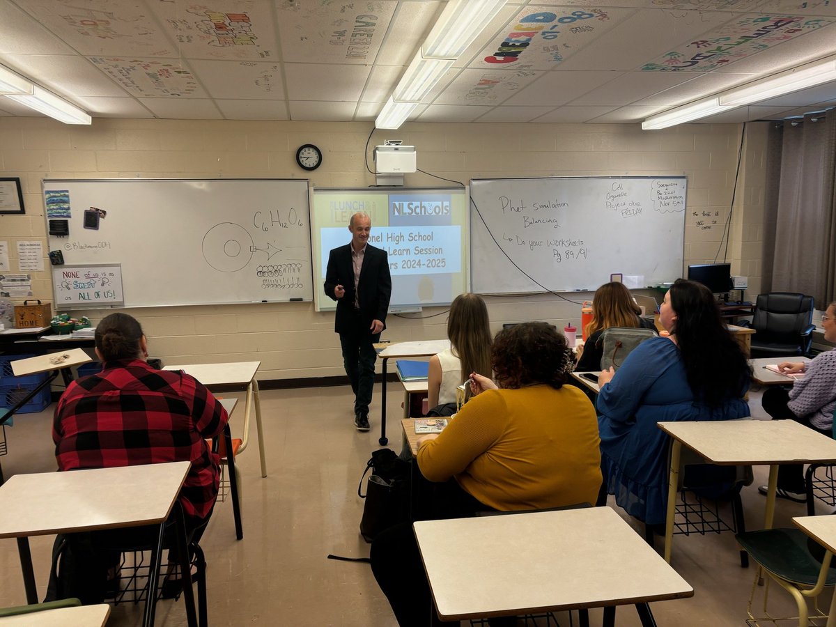 ODHigh's tweet image. O'Donel truly values our teachers involved in the biweekly New Teacher Cohort Sessions, organized by our school's admin team! Last week, we welcomed five new interns, enriching the experience for all. @nlschools @memorialuniversity