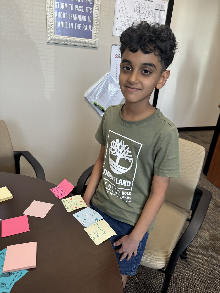 This sweet student from @MrsHendren3rd and @MsChan_MJE’s class earned Admin for Half an Hour. We spent time celebrating positive role model #mjejags with SPOT tickets and making sticky notes to celebrate his amazing teachers! Way to go!