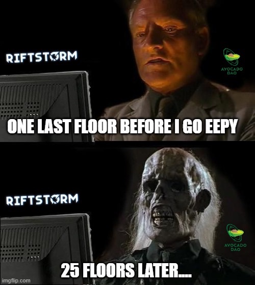 Avocado DAO🥑 (@avocadoguild) on Twitter photo Have you heard about <a href="/playRIFTSTORM/">RIFTSTORM - Demo Live on Steam!</a>? It's on Steam right now! 
Me over the weekends: 💀🧟 Have you heard about <a href="/playRIFTSTORM/">RIFTSTORM - Demo Live on Steam!</a>? It's on Steam right now! 
Me over the weekends: 💀🧟
