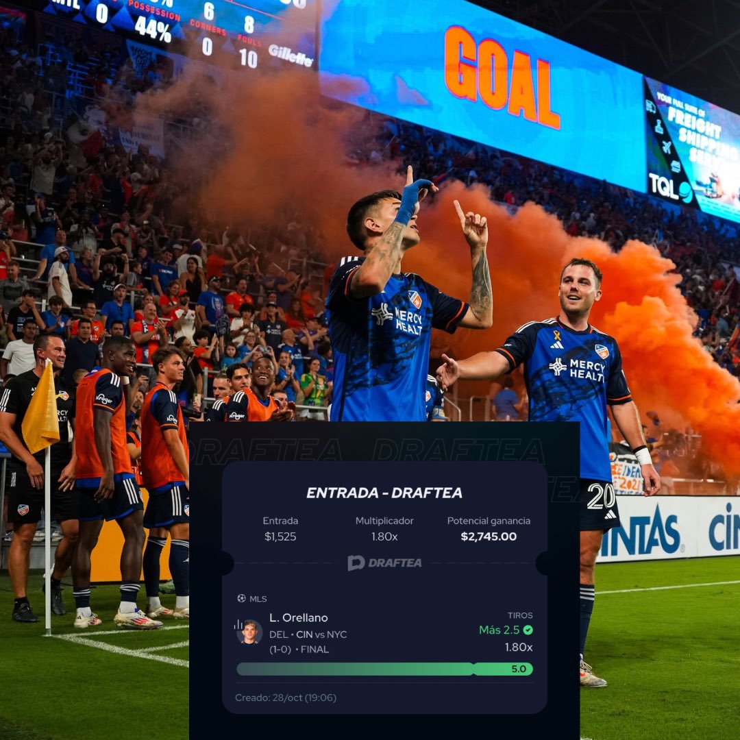 Pintamos de VERDE otra collab con <a href="/AguilaPick/">Aguila Props</a> en <a href="/Draftea_Mexico/">Draftea México</a> y son 10 de las últimas 11 cobradas🔥🔥🔥 

Se van $300 para alguno que le de like 🫶, RT y nos siga en X a <a href="/AguilaPick/">Aguila Props</a> y a mi 

Descarga el app y usa el código: UNTURBO para que te regalen 4 APUESTAS GRATIS en tu