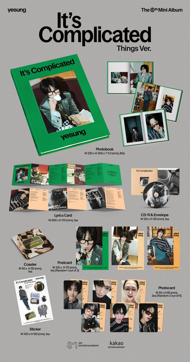 Want to sell 

Yesung It’s complicated (things ver.) 
LOW PRICE

Album + SM fansign POB -> RM50 
SM fansign POB only -> RM30

Included intl. shipping 
SG is available 

Bought fansign, if you mind, please just ignore 

Pls help RT ^^ 

#pasarsujumy #sujumarketmy <a href="/myelf_selltrade/">🇲🇾MYELF SELL&TRADE🇲🇾</a>