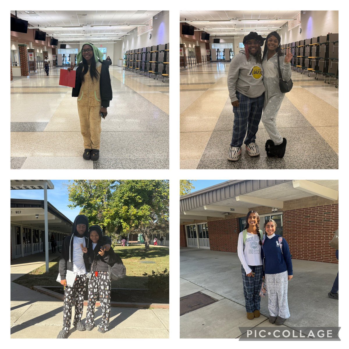 hhs_prncpl's tweet photo. Sleepy Hollow Monday means PJs @HenricoHighSch 💚💛 #spiritweek #booseason https://t.co/Z3pfWlue0R