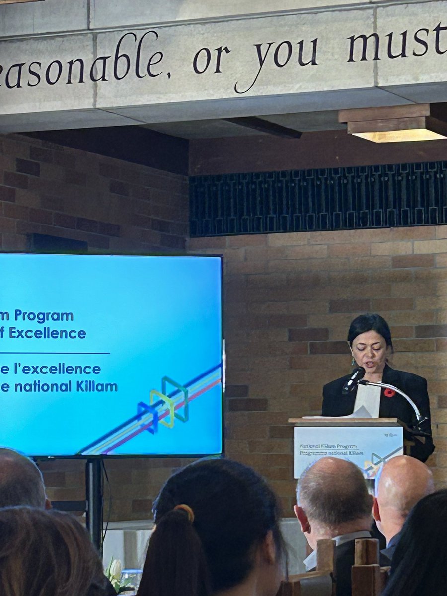 Dr. Catalina Lopez-Correa (She/Her 🏳️🌈🇨🇦🇨🇴) (@clopezcorrea) on Twitter photo As a member of the Advisory Board for the <a href="/KillamTrusts/">KillamLaureates</a>, it was an honour to attend the Celebration Ceremony today in Toronto!
Congratulations to the amazing awardees 👏🏽👏🏽👏🏽 As a member of the Advisory Board for the <a href="/KillamTrusts/">KillamLaureates</a>, it was an honour to attend the Celebration Ceremony today in Toronto!
Congratulations to the amazing awardees 👏🏽👏🏽👏🏽