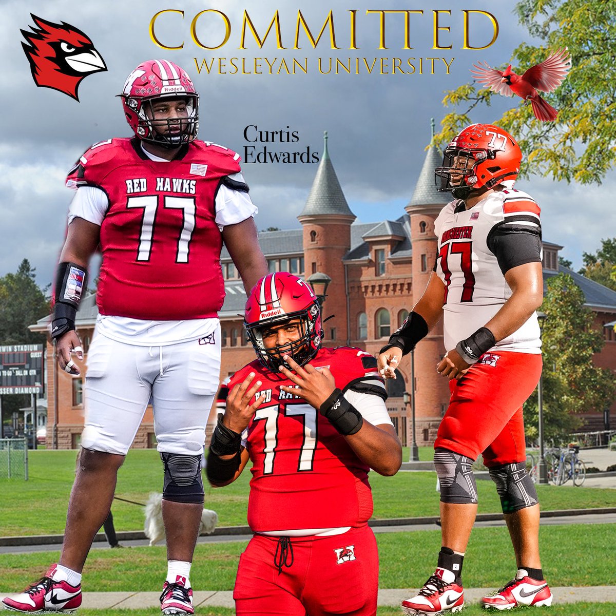 Curtis Edwards (@curtisedwards07) on Twitter photo #AGTG I am blessed to announce my commitment to the admissions process at Wesleyan University! I would like to thank God, my family, coaches, and friends for helping me along my journey. Roll Cards! <a href="/CoachDiCenzo/">Dan DiCenzo</a> <a href="/Coach_Lud/">Eric Ludwig</a> <a href="/QueJones614/">Quentin Jones, MSL</a> <a href="/CSAPrepStar/">PREPSTAR</a> <a href="/QBVelocity/">QB Velocity</a> <a href="/Clockedin_Ath/">Clockedin_athlete</a> #AGTG I am blessed to announce my commitment to the admissions process at Wesleyan University! I would like to thank God, my family, coaches, and friends for helping me along my journey. Roll Cards! <a href="/CoachDiCenzo/">Dan DiCenzo</a> <a href="/Coach_Lud/">Eric Ludwig</a> <a href="/QueJones614/">Quentin Jones, MSL</a> <a href="/CSAPrepStar/">PREPSTAR</a> <a href="/QBVelocity/">QB Velocity</a> <a href="/Clockedin_Ath/">Clockedin_athlete</a>