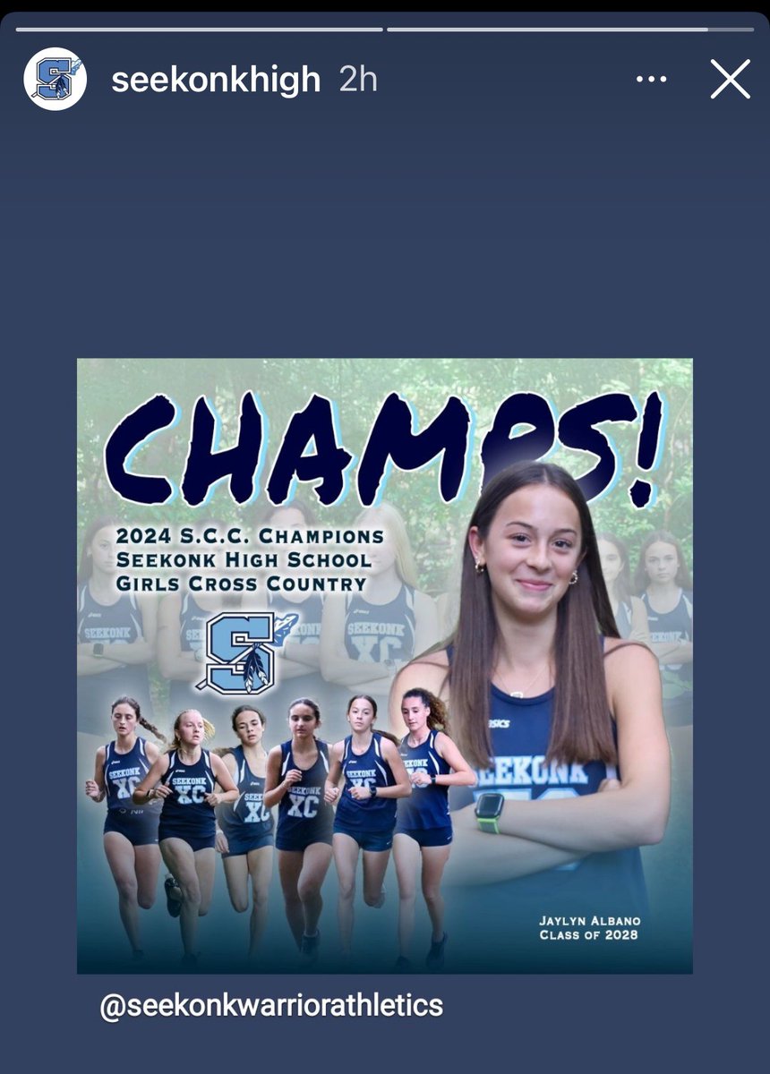 So proud of <a href="/SeekonkHS/">Seekonk High School</a> XC !! Onto divisionals 👟❤️