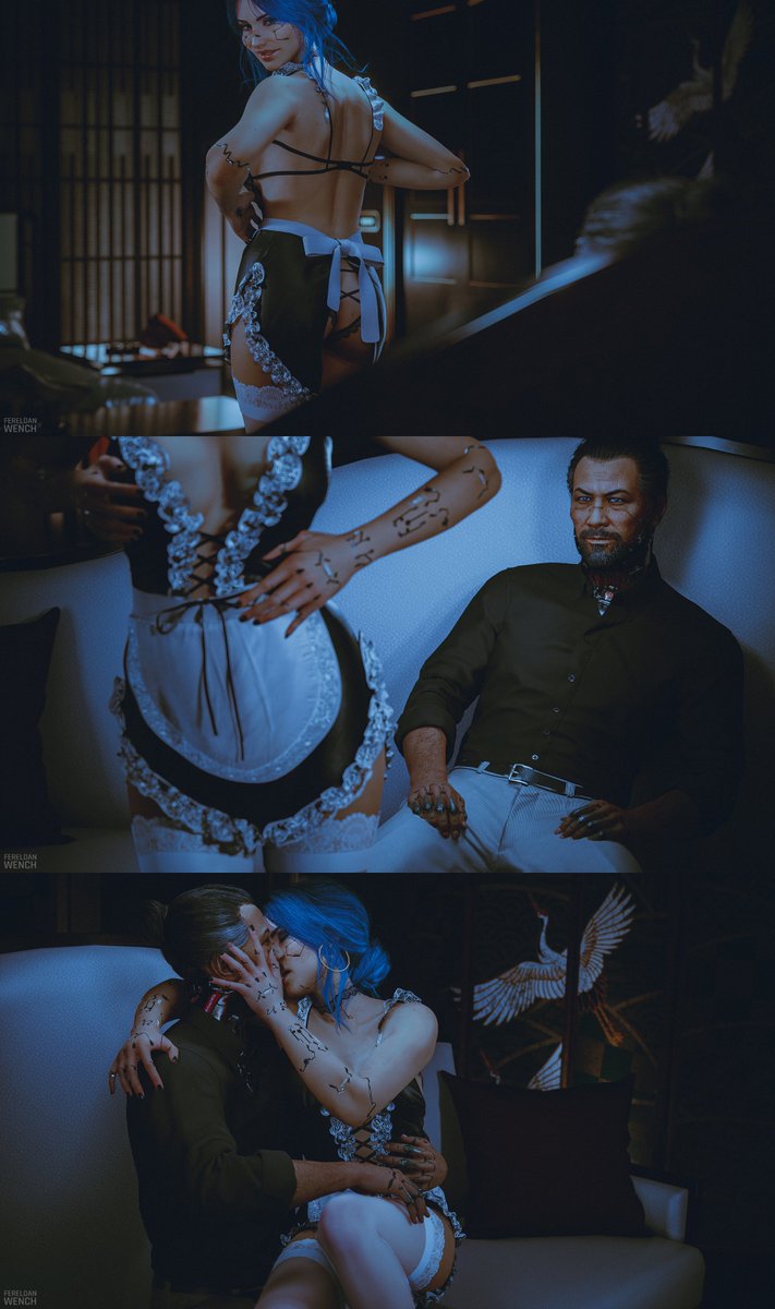 fereldanwench's tweet image. ♡ KINKTOBER 2024 // day 29: masks/costumes 
[pt 1/2]

For @LuaSpicyHours #Kinktober prompts ♡

#GoroTakemura #Cyberpunk2077Photomode #VirtualPhotography