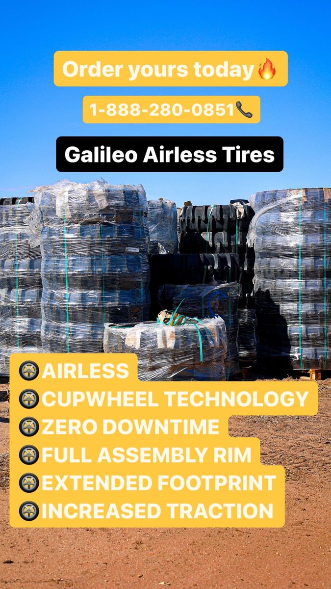 The Best Types of Non-Air Tires. 🚜✨ Tire technology is evolving fast, and non-air tires are leading the charge! Say goodbye to punctures, pressure checks, and frequent replacements. 🚫💨