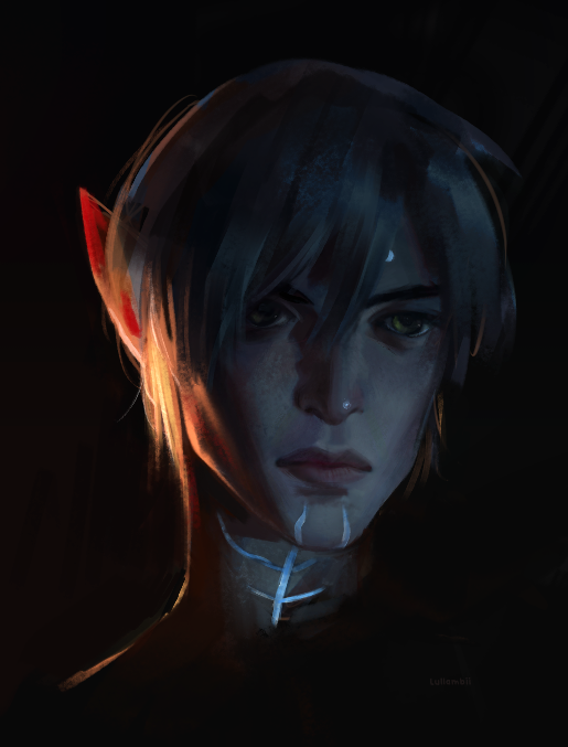 lullambiii's tweet photo. A quick study to warm up after a long break🫠

#DragonAge #Fenris https://t.co/z0DYJwHM8N
