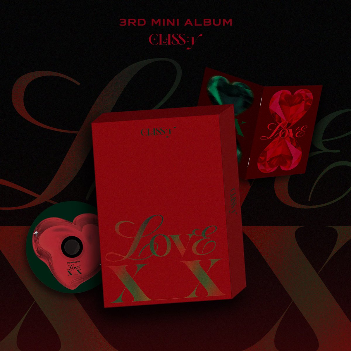 CLASSy_twt_'s tweet photo. CLASS:y 3RD MINI ALBUM
[𝗟𝗢𝗩𝗘 𝗫𝗫]
ALBUM DETAILS

2024.11.14 6PM (KST)

#CLASSy #클라씨
#Psycho_and_Beautiful
#LOVE_XX https://t.co/NCdBGmdybK