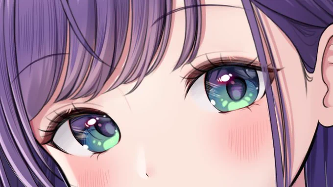 次の絵!のおめめ
