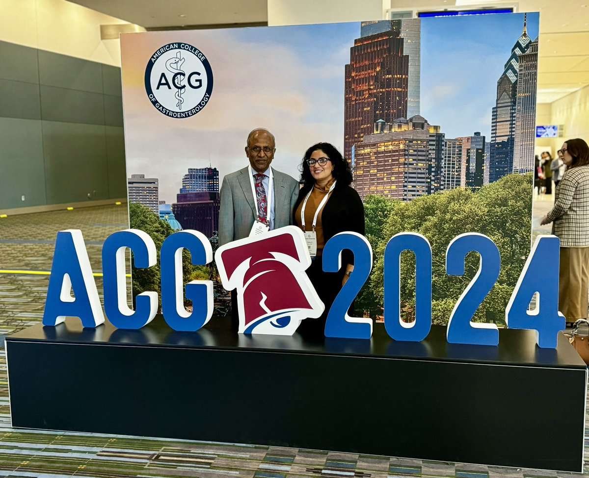 This meeting is especially poignant because my father, an excellent gastroenterologist in his own right, gets to attend and see his daughter speaking at #ACG2024  - thanks <a href="/AmCollegeGastro/">ACG</a> for this special moment!