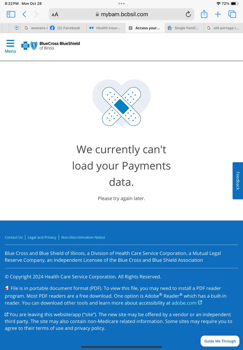 courto5's tweet photo. I have been getting this message for over three weeks. I’ve called the company and they tell they let IT know and try again tomorrow. The bill is due and I can’t pay it. Why is it showing me this. I’ve always paid my bill online. https://t.co/OU5tWA0Hkf