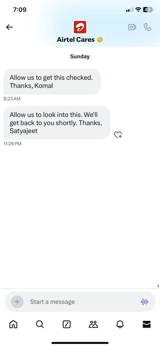 parokash's tweet photo. This is how you are checking it. It’s been 2 days and nobody assisted me as of now. Such a shame @airtelnews @airtelindia @Airtel_Presence 
Kindly help @AshwiniVaishnaw @SunilBhartiMitl https://t.co/AVZmgZmL1b