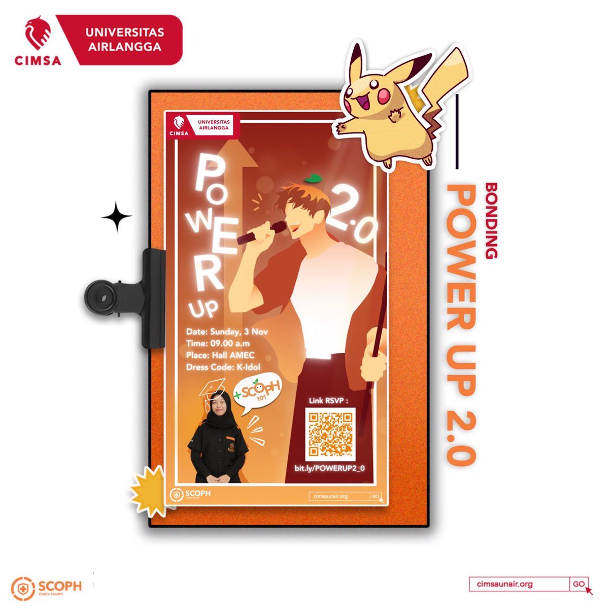 cimsaunair's tweet photo. 🍊[𝑷𝑶𝑾𝑬𝑹 𝑼𝑷 2.0]🍊

‼️ HAII NEWBIES ‼️
Mana nih yang dari kemaren nungguin acara paling SERU dari 𝗦𝗖𝗢𝗣𝗛?!?!!!? 😝🫱🏻🫲🏻

untuk menyambut para newbies semua dan kenalan sama jemut, 𝗦𝗖𝗢𝗣𝗛 BAKAL NGADAIN BONDING NIEHH 🤩🥳 https://t.co/FR9rzpgOWW