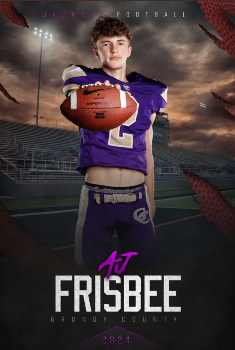 Big shoutout to week 10 Players of the Week!

MVP - AJ Frisbee

Stats 

Offensive - 1 reception for 24 yards. 1 rush attempt for 12 yards!

Defensive - 3 total tackles with 1 TFL. 1 pass break up. AJ punted and kicked off well!