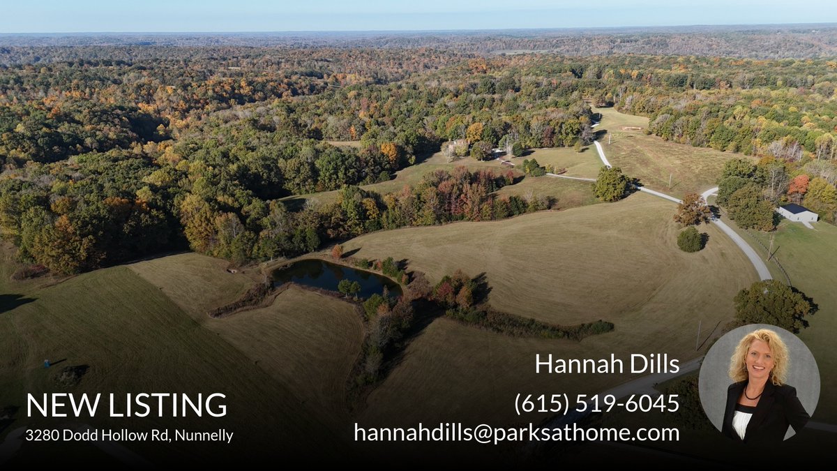 HDills's tweet photo. 📍 New Listing 📍 Take a look at this fantastic new property that just hit the market located at 3280 Dodd Hollow Rd in Nunnelly. Reach out here or at (615) 519-6045 for more information!

Hannah Dills, PARKS Realtor https://t.co/KykolNY38o https://t.co/kVwq2LVELe