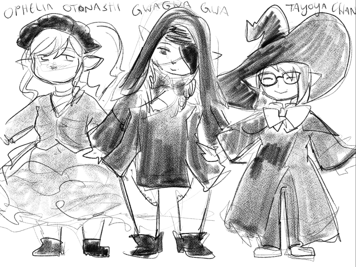 notjambalaya's tweet photo. sketches from tonight's #lofiartparty https://t.co/ZJPQkCsHT5