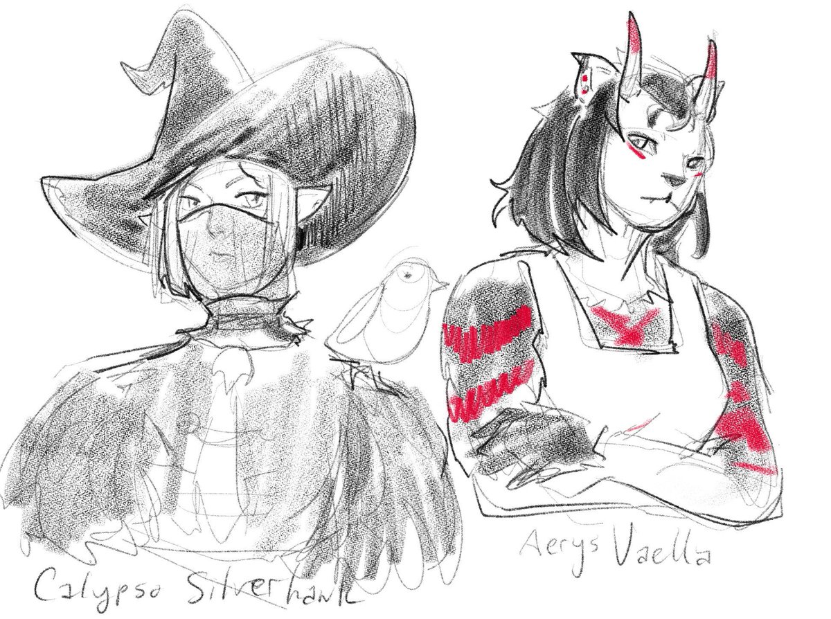 notjambalaya's tweet photo. sketches from tonight's #lofiartparty https://t.co/ZJPQkCsHT5