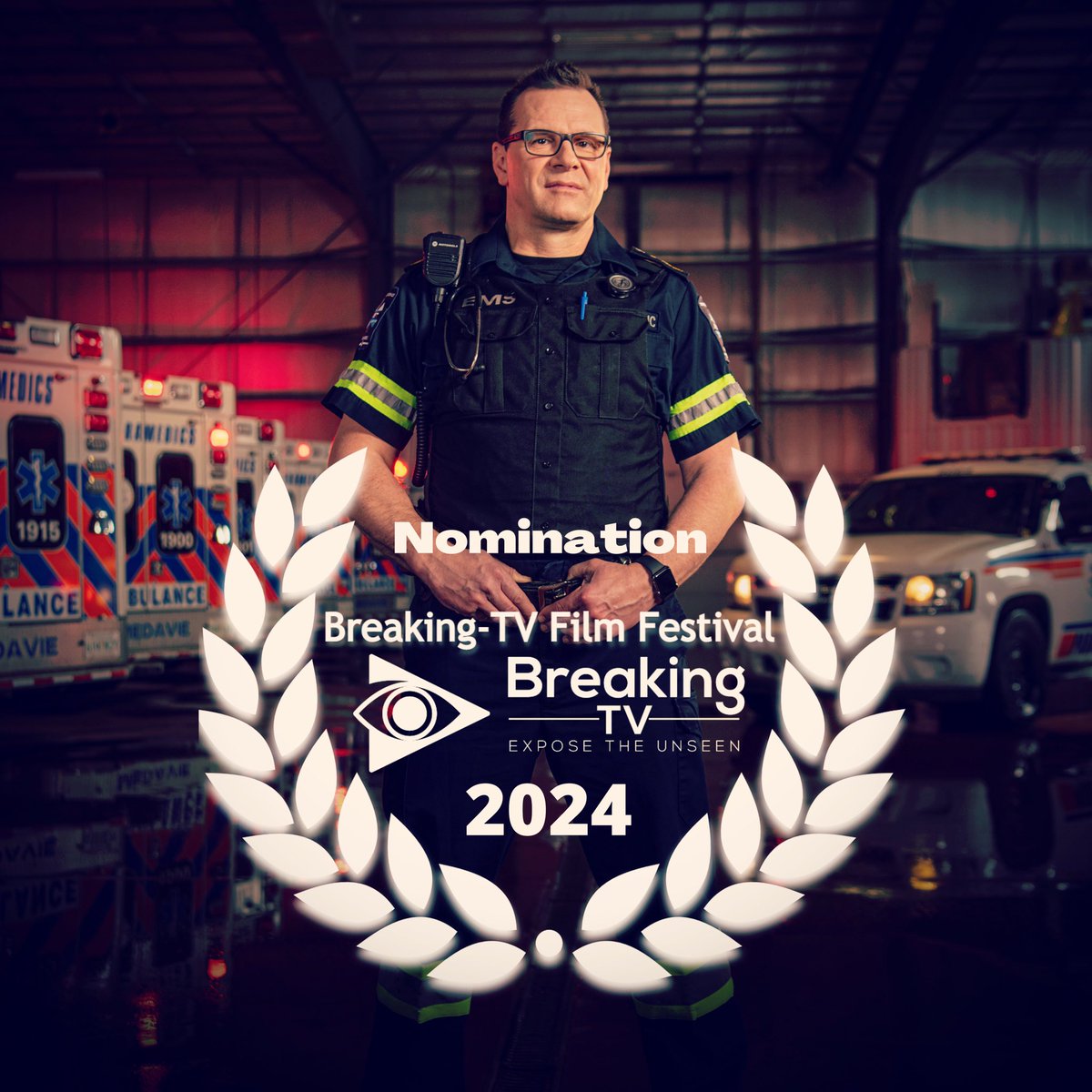 FahrenheitFilms's tweet image. Paramedics: Emergency Response, Season 7 has received a nomination for Best Documentary Series at the DocuWorld Film Festival, part of the 2024 Breaking TV Festival. The Awards ceremony is set to take place this weekend in London, England. We are sincerely grateful.