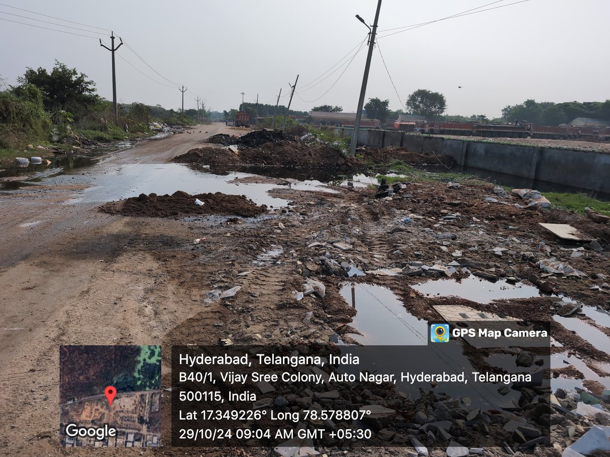 Dha3r_Ngo's tweet photo. 🚨AutoNagar Chemical Smell 🚨
Huge work pending and work at snail's pace. Inconvenience to many colonies.
@TelanganaPCB @TGIIC @D_SudheerReddy @KTRBRS @revanth_anumula
@PrlsecyMAUD
@sudhakarudumula @CommissionrGHMC @TSFDCL
@CentralIfs
#SaveVanasthali
#Hyderabad #SaveDeers https://t.co/irKhZALrlV