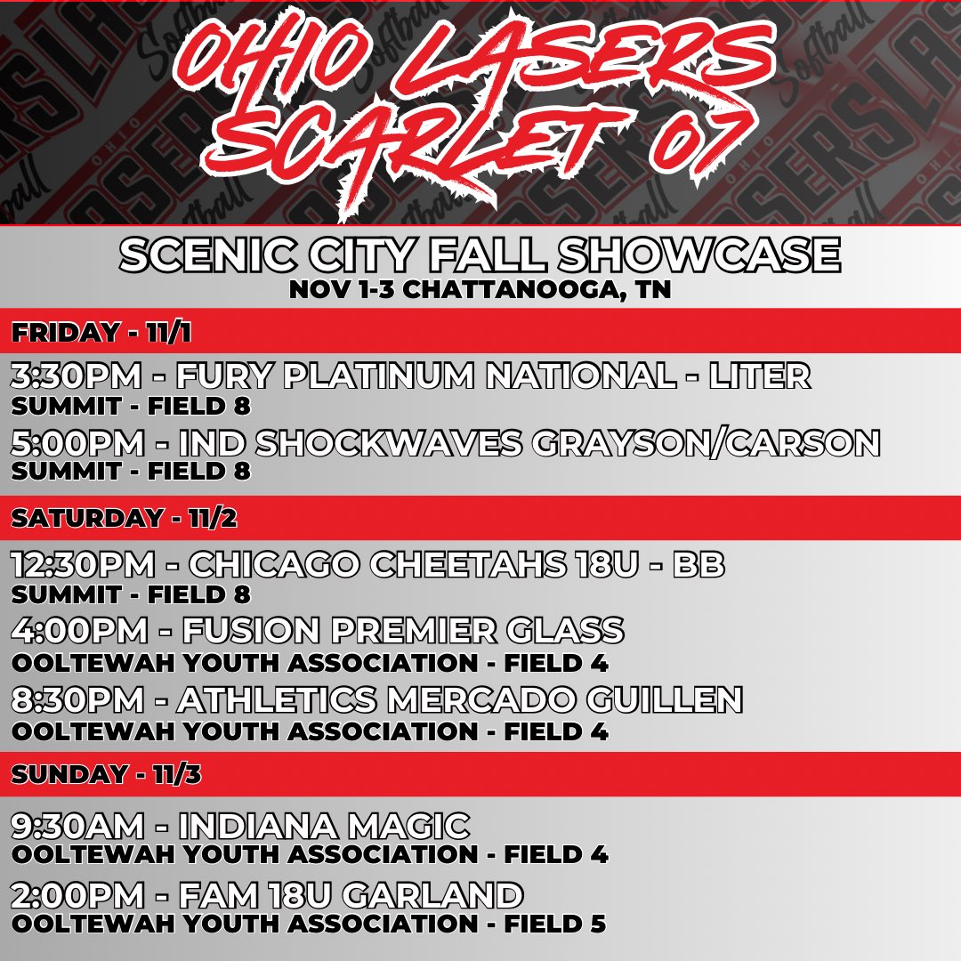 Ohio Lasers Scarlet 07 tweet media