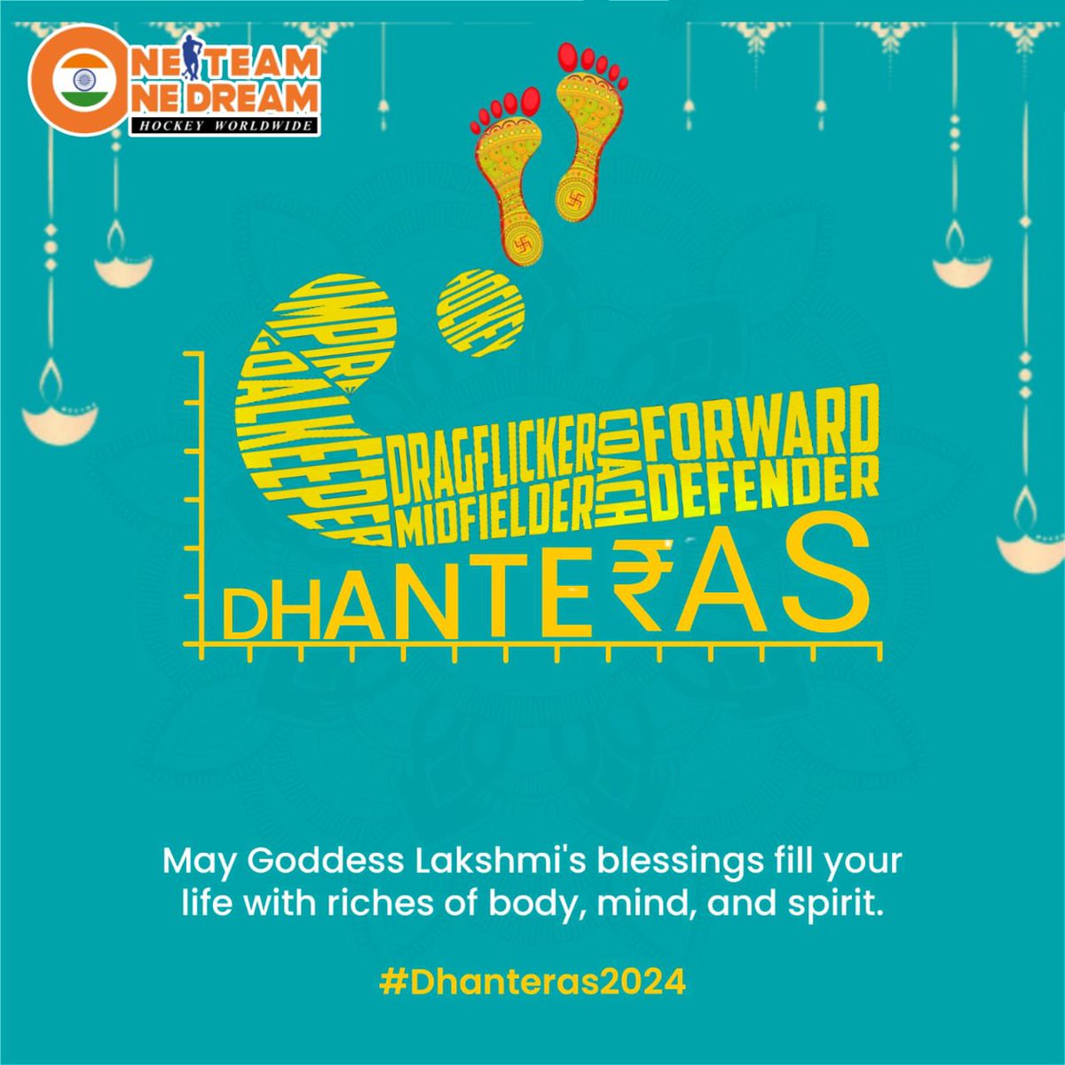 OneTeamOneDrea7's tweet photo. On this auspicious occasion of Dhanteras, may every lamp lit bring a pathway to prosperity and success. 

Happy Dhanteras 2024! https://t.co/hIftNqnPgV