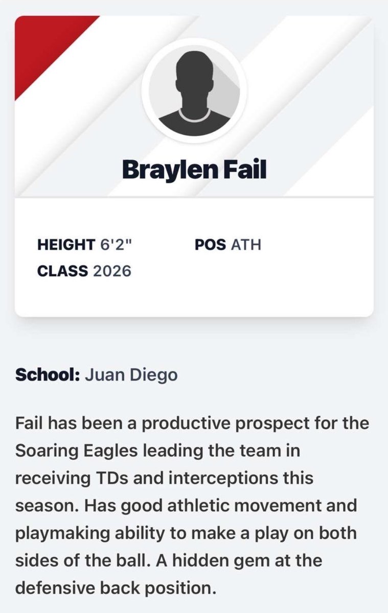 Thanks <a href="/PrepRedzoneUT/">Prep Redzone Utah</a> for the evaluation!! 🏈🏈