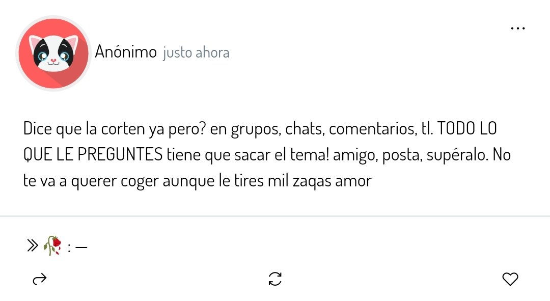 zombsence's tweet photo. 🥀 : no subiré más zaqas sobre el tema porque genuinamente aburre un poco. ambos estuvieron mal, uno por no aclarar que era solo sexo y el otro por difundir por todos lados algo que la vd a nadie le importaba mucho. https://t.co/jJkA8nazcu