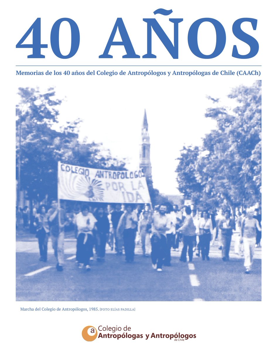 [Acceso Abierto/ Open Access] 40 años. Memorias de los 40 años del Colegio de Antropólogos y Antropólogas de Chile (CAACh) - Santiago, Octubre del 2024

Info: ow.ly/eknb50TV0E3
